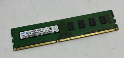 4GB Samsung M378B5273DH0-CH9 PC3-10600U 1333MHz DDR3 Non-ECC Computer Memory - Image 1 of 3