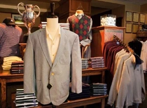 BOBBY JONES Cashmere Sport Coat Light Gray (Heather) Herringbone XL NWT - Picture 1 of 18