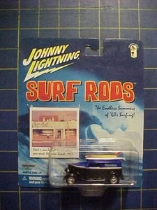 HOT ROD 1/64 JOHNNY LIGHTNING GHOSTRIDERS! SERIE DI BARRE DA SURF! FORD VICKY NUOVO CON SCATOLA '33? - Foto 1 di 3