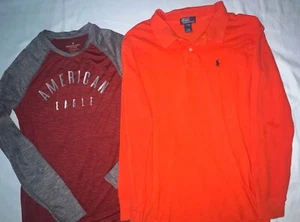 Boys 2pc Clothing Bundle Size XL/20 - Polo - AE - Size Men’s Xs - Picture 1 of 7