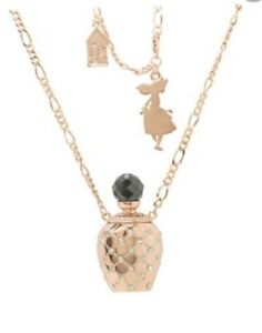 Pre Owned - Disney Couture Alice in Wonderland necklace - Eat Me Drink Me