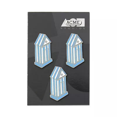 Vintage ACME Studio “Cabana” Cufflinks Tie Tack Set by Architect ALDO ROSSI  NEW - Image 1 of 4