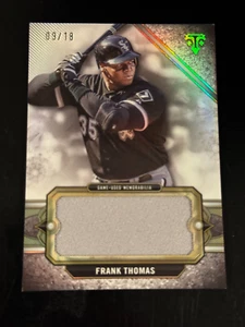 Frank Thomas Jersey /18 2024 Topps Triple Threads Jumbo Relic #RLJ-FT  - Picture 1 of 2
