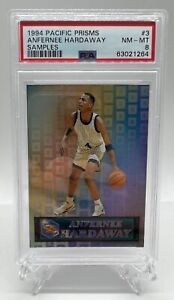 ROOKIE *READ* IMPOSSIBLE 1 OF 1 Anfernee Hardaway #3 Pacific Prism SAMPLES PSA 8