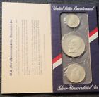 VINTAGE: 1976S; 40  SILVER BICENTENNIAL 3 COIN U.S. MINT SET ISSUED 