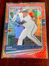 2020 Panini Donruss Optic Choice Red Dragon Prizm /88 Josh Donaldson #113 BX1