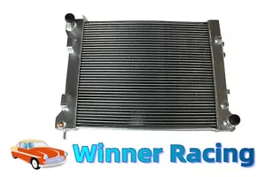 aluminum radiator for Fiat 500 0.9 1.4 1.3D 09-2017; Panda 0.9 1.3D 2012-17 - Picture 1 of 7