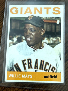 1964 Topps Baseball #150 Willie Mays VGEX SF Giants  Small surface wrinkle front