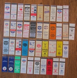 STANDARD GAS STATIONS LOT OF 41 DIFFERENT MATCHBOOK MATCHCOVERS -E22 - Picture 1 of 1