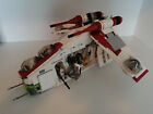 Custom Clone Wars Republic Gunship with figures stickers and instructions new