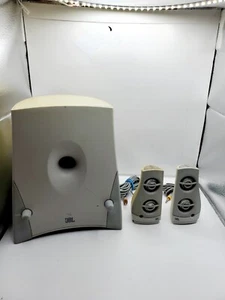 JBL M310J COMPUTER POWERED SUBWOOFER SPEAKERS no power cord - Picture 1 of 12