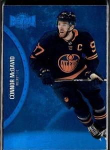 2021-22 SkyBox Metal Universe #1 Connor McDavid Blue Spectrum - Picture 1 of 2