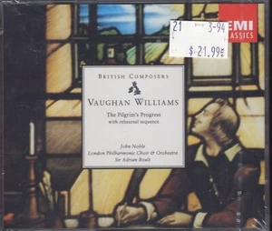 Vaughan Williams The Pilgrim's Progress CD 1992 Opera Classical 2 Discs - Picture 1 of 2