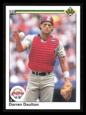 Darren Daulton 1990 Upper Deck #418  Philadelphia Phillies