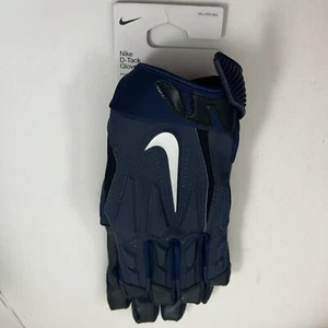 Nike D-TACK 6.0 Football Lineman Gloves Blue/Black GF0655-947 3XL NWT - Picture 1 of 3