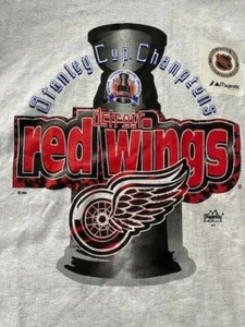 NFL - T-Shirt Red Wings Stanley Cup - Bild 1 von 4