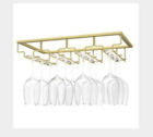 New Nuovoware 4 row under counter /shelf wine glass rack | DOG CHARITY (KM)
