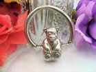 VINTAGE TIFFANY & CO. HEAVY STERLING TEDDY BEAR BABY TEETHING RING*RATTLE*45.2 G