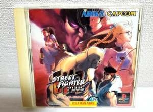 Street Fighter EX2 Plus PS1 PlayStation 1 Capcom 1999 Japanese Version - Picture 1 of 5