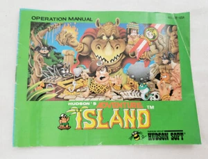Adventure Island 1 NES AUTHENTIC Instruction Manual original Nintendo aventure - Bild 1 von 6