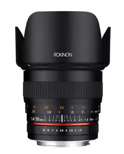 Rokinon 50mm F1.4 Full Frame High Speed Lens (Pentax K) - Picture 1 of 9