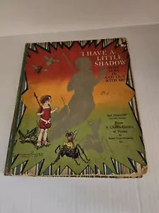 Robert Louis Stevenson "My Shadow" From A Child's Garden Of Verses 1929 - Picture 1 of 7
