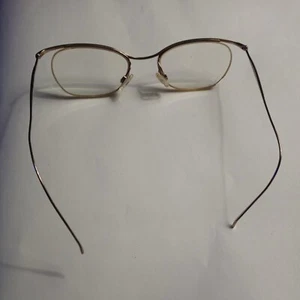 Rodenstock R4377 S1 F 48 18 135 Rose Titanium Half Rim Eyeglasses Frames only - Picture 1 of 9