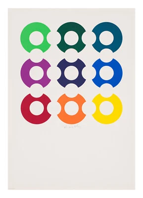 Victor Vasarely, original Serigraphie, signiert und nummeriert - Bild 1 von 2