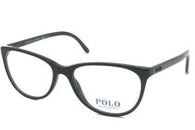 GAFAS POLO RALPH LAUREN PH 2130 5517 NEGRO PÚRPURA MONTURA AUTÉNTICA 52-16 Foto 1 de 4