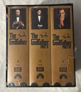 The Godfather Collection Vintage 1996 VHS 6-Tape Set Complete THX Factory Sealed - Foto 1 di 2
