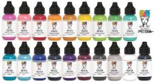 Dina Wakley Media ACRYLIC PAINT Heavy Body (Choose from 55 Colours) 29ml Opaque - Foto 1 di 56