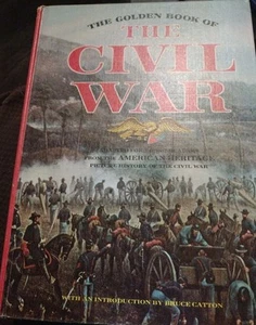 The Golden π of The Civil War (Hardback Book 1961) Adapted for Young Readers - Foto 1 di 9