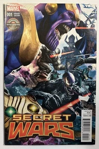 Secret Wars #1 Greg Horn GameStop Exclusive Color Variant - Bild 1 von 2