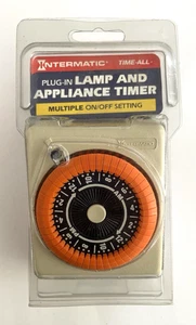 INTERMATIC LAMPE & GERÄTE TIMER Plug-In NEU NEU IN VERPACKUNG NOS VERSIEGELT Vintage 1986 - Bild 1 von 3