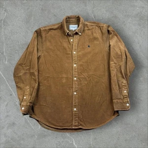 Vintage Modern (modern) Carhartt WIP Shirt in Brown - Picture 1 of 8