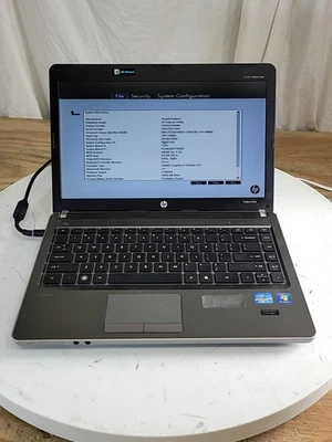 HP PROBOOK 4430S A7K04UT-ABA Laptop Intel Core I5-2450M 4GB SEE NOTES - Image 1 of 4