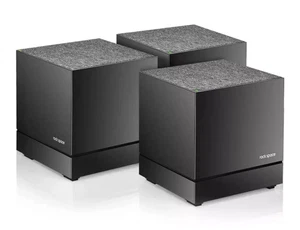New 3 Pack Rock Space Whole Home Mesh WiFi System AC1200 WiFi Router & Extender - Picture 1 of 6