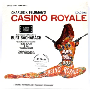 Burt Bacharach "Casino Royale" 2009-Colgems 5005-45 - 200g 4x12"- NEW/SEALED - Picture 1 of 4