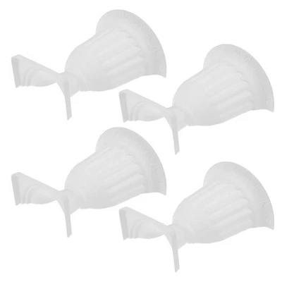  4 Stück Pflanzgefäße mit römischer Säule, halbe Urne, Vintage-Blumenvase zur - Bild 1 von 4