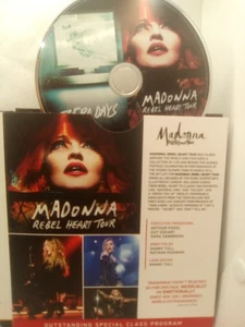 Madonna: Rebel Heart Tour + Zero Days FYC DVD 2017 Showtime Award Promo Screener - Picture 1 of 1