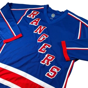 Camiseta de los New York Rangers de la NHL para hombre grande azul ropa del equipo con licencia - Imagen 1 de 8
