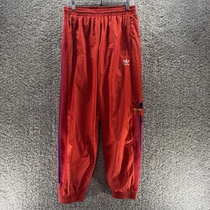 Adidas Adicolor Rainbow Parachute Stripe Trainingshose Herren Medium rot 3D Trefoil - Bild 1 von 14