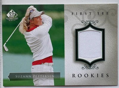 2004 ВЕРХНЯЯ КОЛОДА SP ПОДПИСЬ ГОЛЬФ SUZANN PETTERSEN ПЕРВЫЙ TEE НОВИЧКОВ SWATCH КАРТА - Изображение 1 из 2
