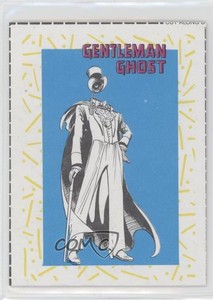 1989 DC Comics Backing Board Cards Great Villains Gentleman Ghost #70 06ff
