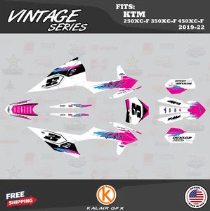 Kit Gráficos para KTM 250XC-F 350XC-F 450XC-F (2019-2022) De Colección - MAGENTA - Imagen 1 de 6