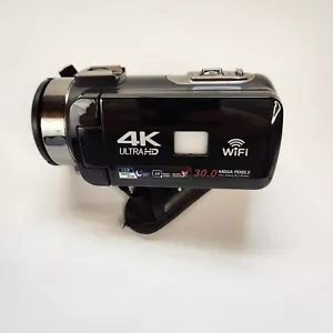4K Camcorder Video Camera Ultra HD Wi-Fi Vlogging Camera 30.0MP 16X Digital Zoom - Picture 1 of 14