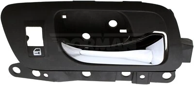 FITS 2004-2008 ACURA TSX PASSENGER FRONT RIGHT BLACK/CHROME INTERIOR DOOR HANDLE - Image 1 of 3