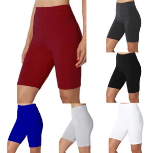 Damen Super Stretchy Radlerhose Sport Leggings Tanz Yoga Shorts Hosen # ① - Bild 1 von 20