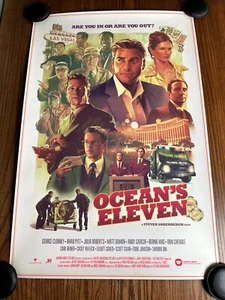 Aurelio Lorenzo - Ocean's Eleven Rare Limited Movie Poster Art Print | BNG Mondo - Bild 1 von 9