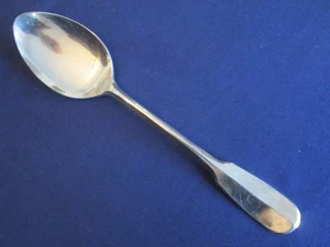 TEA SPOON! Vintage BARCLAY GENEVE stainless: BAG7 FIDDLE handle pattern: LOVELY - Picture 1 of 5